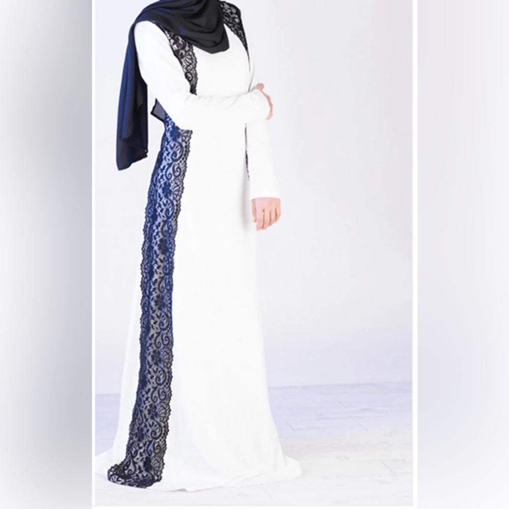 White Macramé Lace Dress